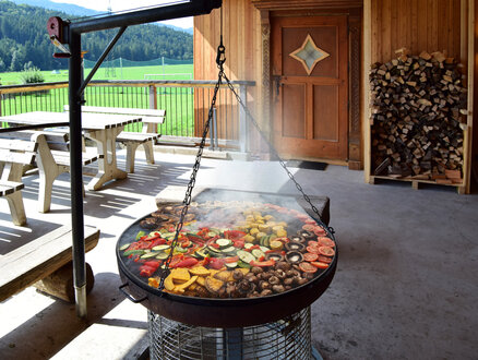Grillen am Grillplatz