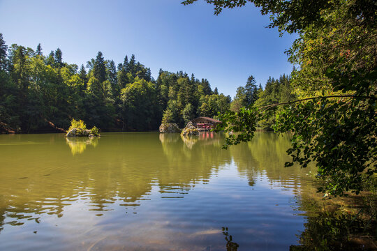 Der Berglsteiner See in Breitenbach ©Alpbachtal Tourismus, Matthias Sedlak
